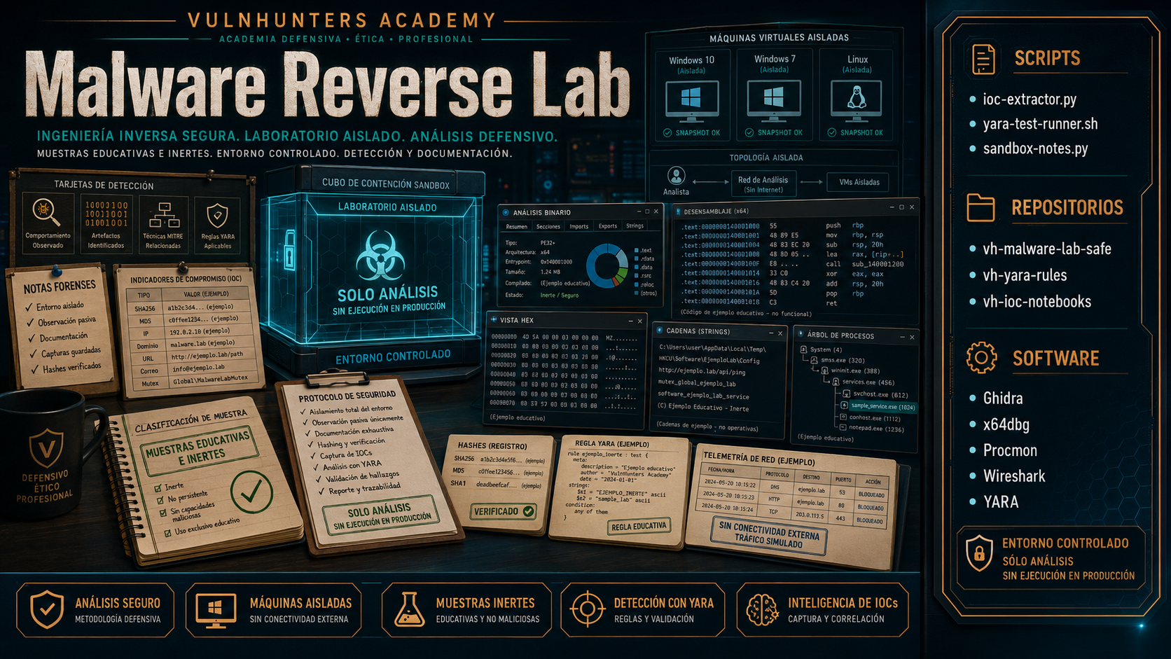 Portada Malware Reverse Lab