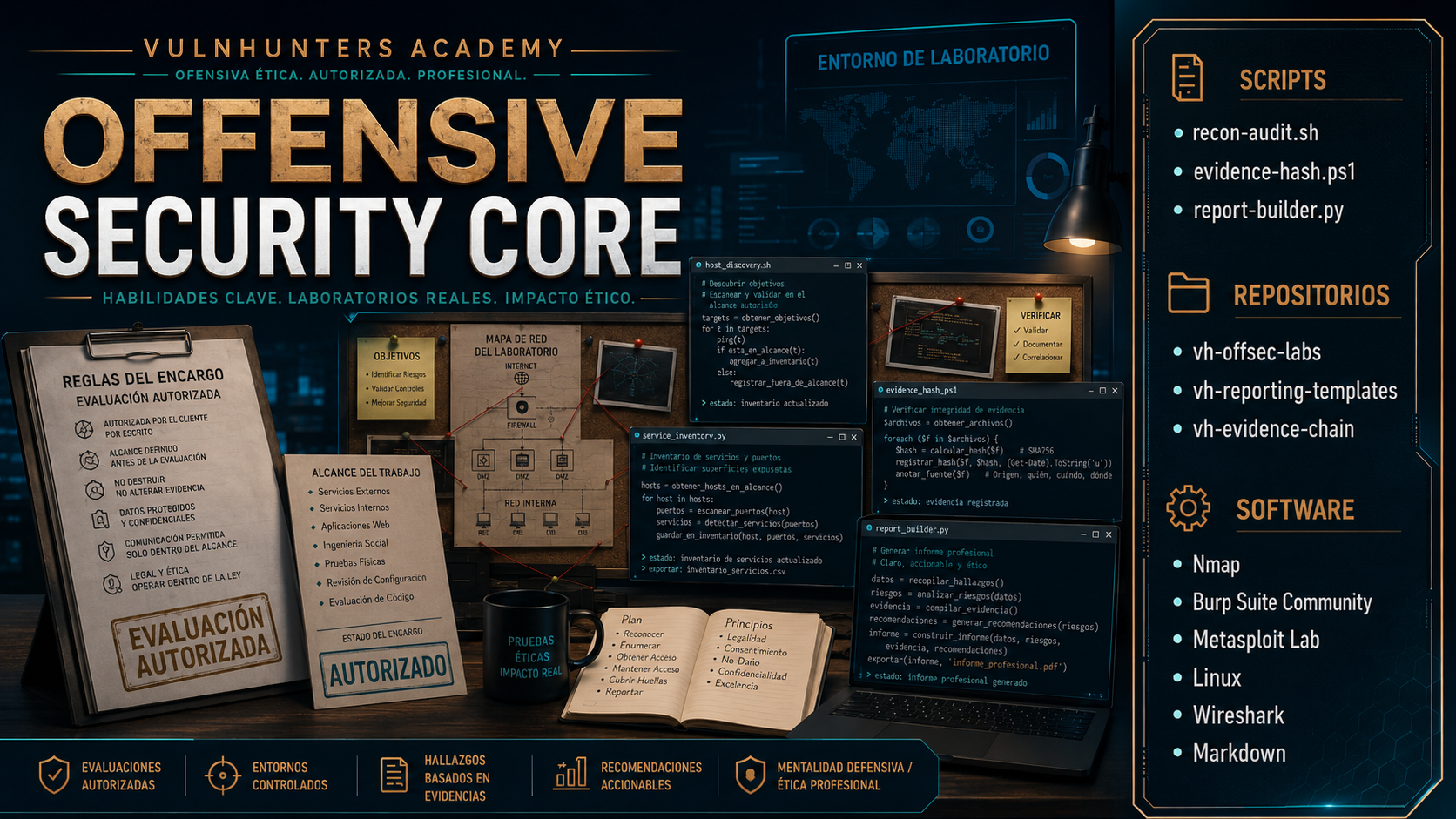 Portada Offensive Security Core